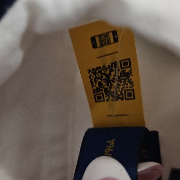 2025 Polo Ralph Men's White Classic Fit Linen Shirt Size Medium Nwt - Picture 6 of 12